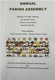 Parish Assembly  May 19th 7pm
