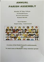 Parish Assembly 19th May 2025 7pm